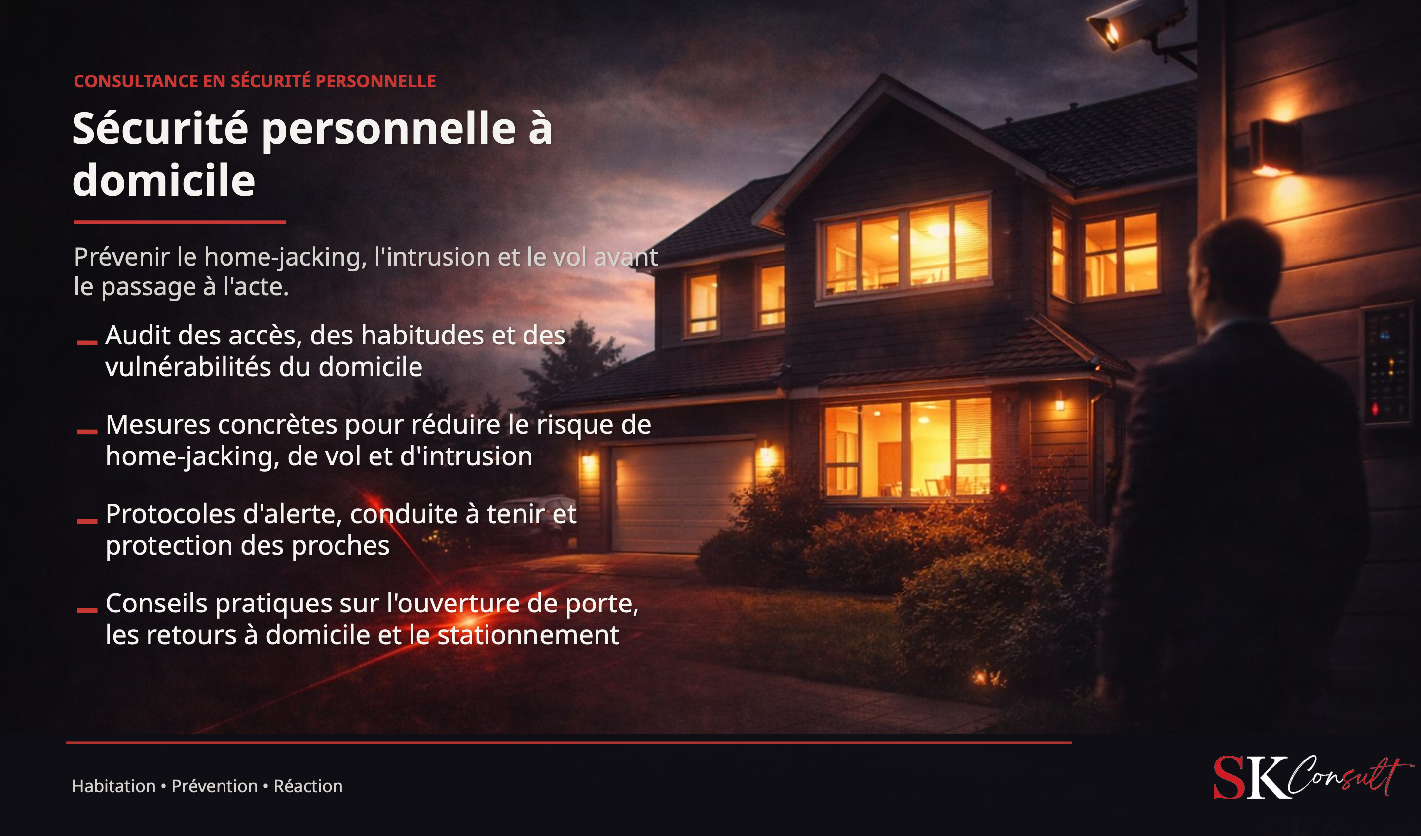 Sécurité personnelle à domicile